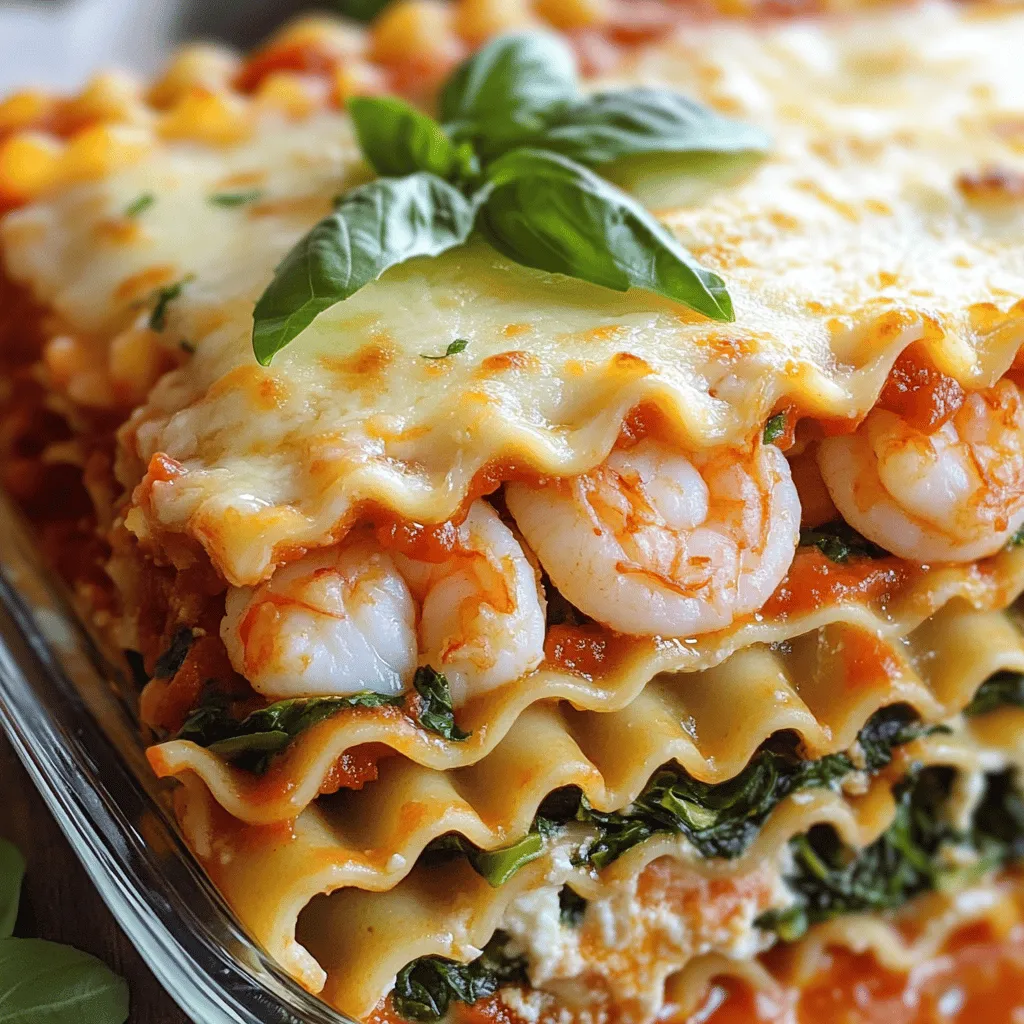 Seafood Lasagna Delightful and Creamy Dinner Recipe