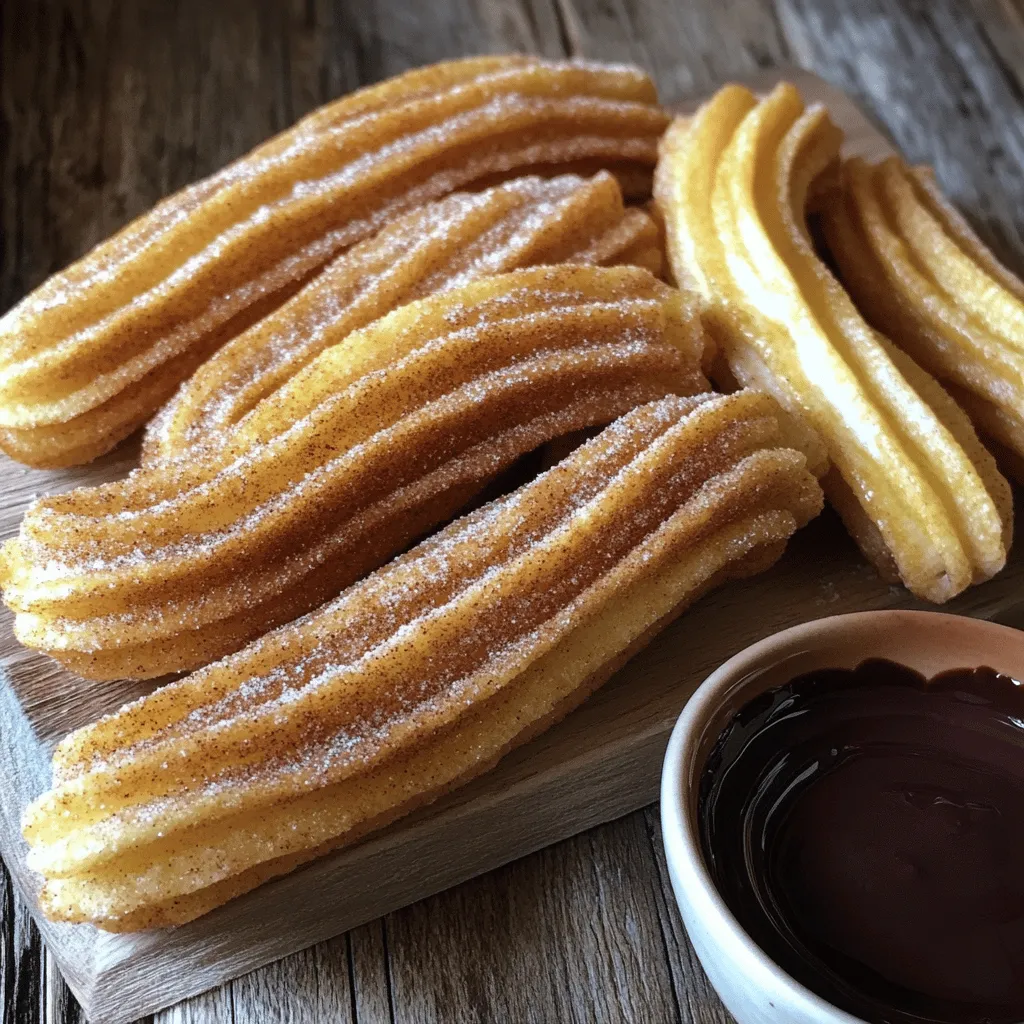 Cinnamon Sugar Churros Irresistible Sweet Delight