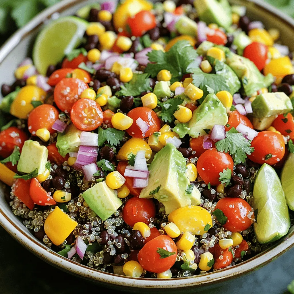 Nutritious Tex Mex Quinoa Salad Easy and Flavorful Dish