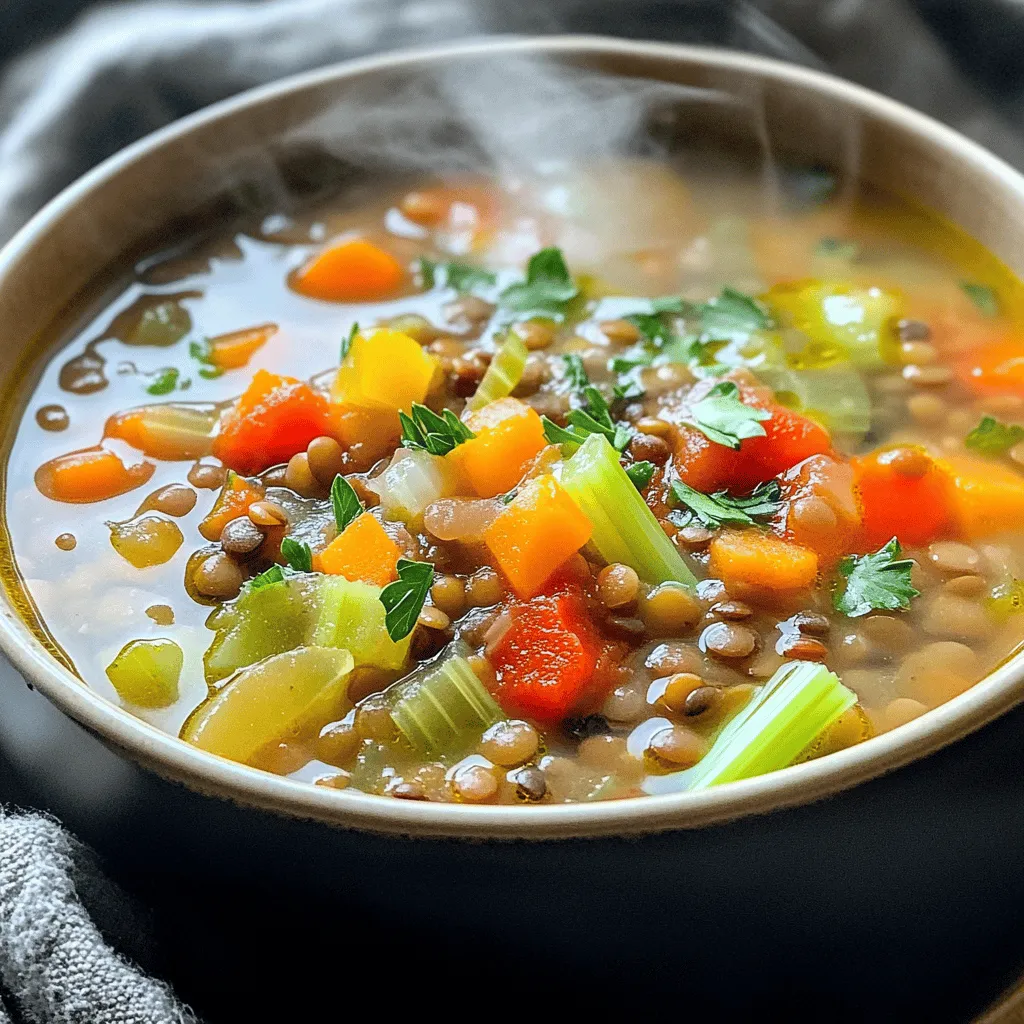 Lentil Vegetable Soup Simple and Flavorful Comfort