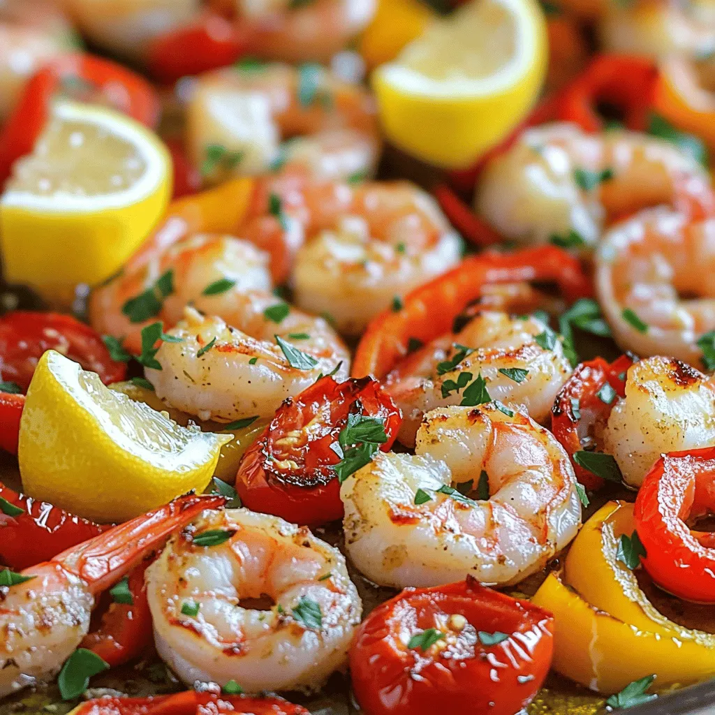 Sheet Pan Garlic Butter Shrimp Quick and Tasty Meal