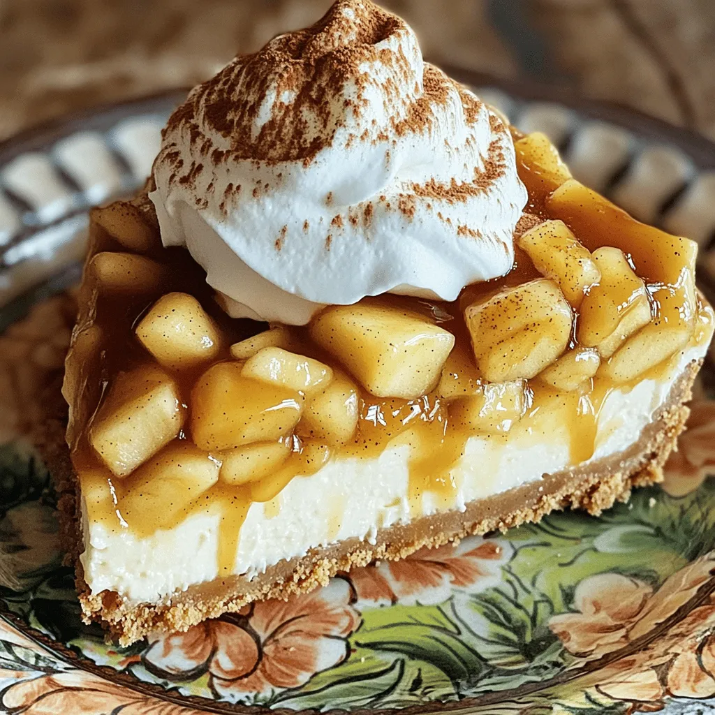 Irresistible Apple Pie Stuffed Cheesecake Delight
