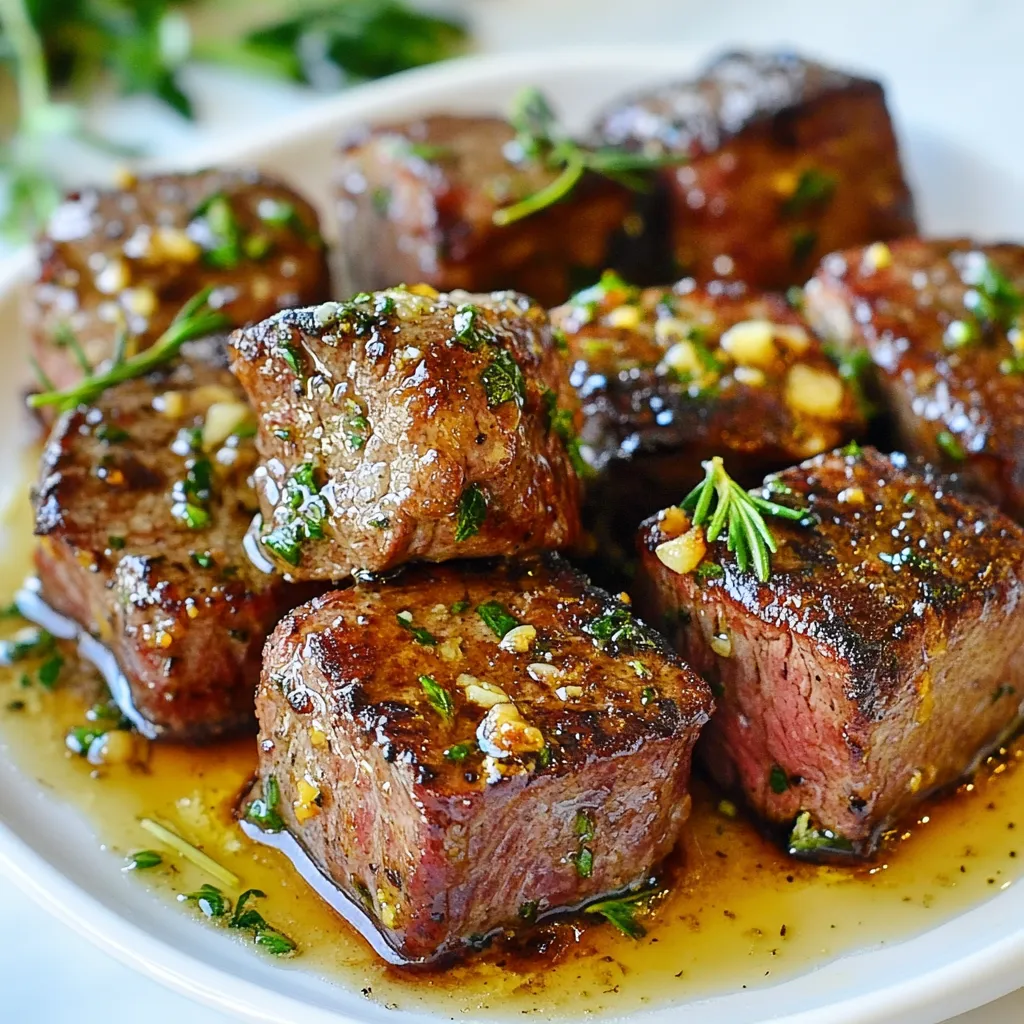 Garlic Butter Steak Bites Savory Quick Dinner Treat