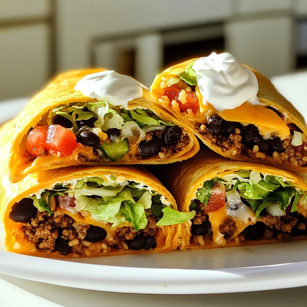 Copycat Crunchwrap Supreme Flavorful and Easy Recipe