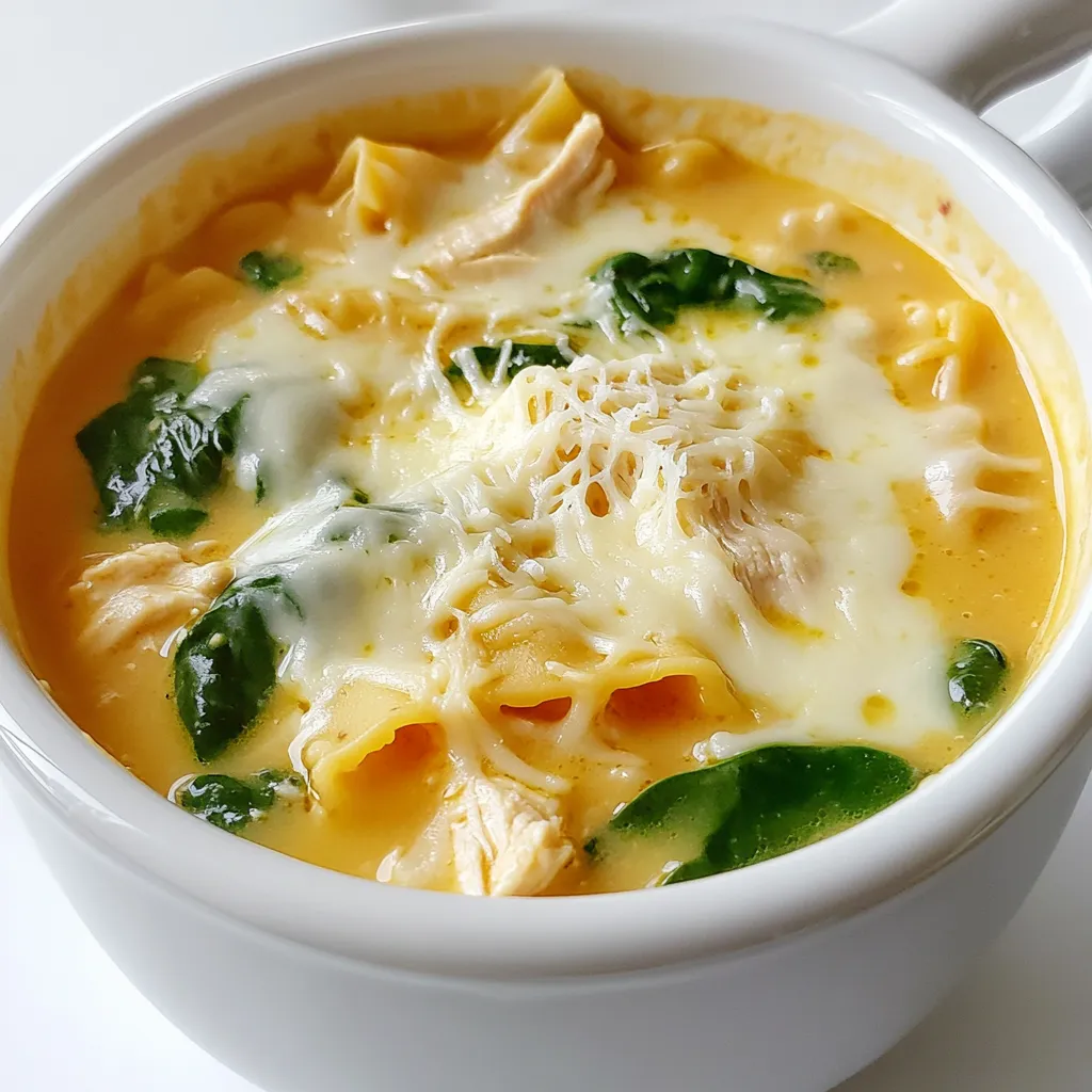 White Lasagna Soup Comforting and Creamy Delight
