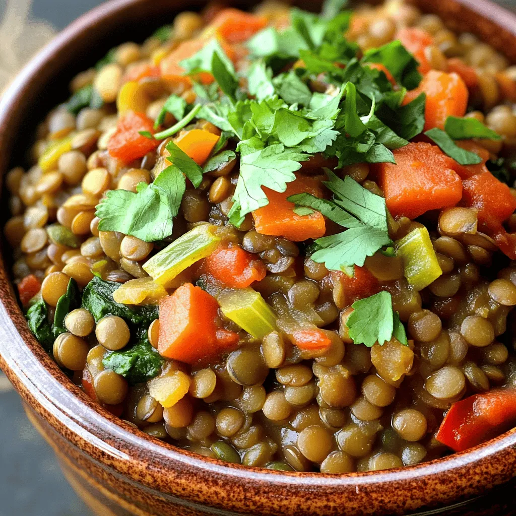 Moroccan Instant Pot Lentils Simple and Flavorful Dish