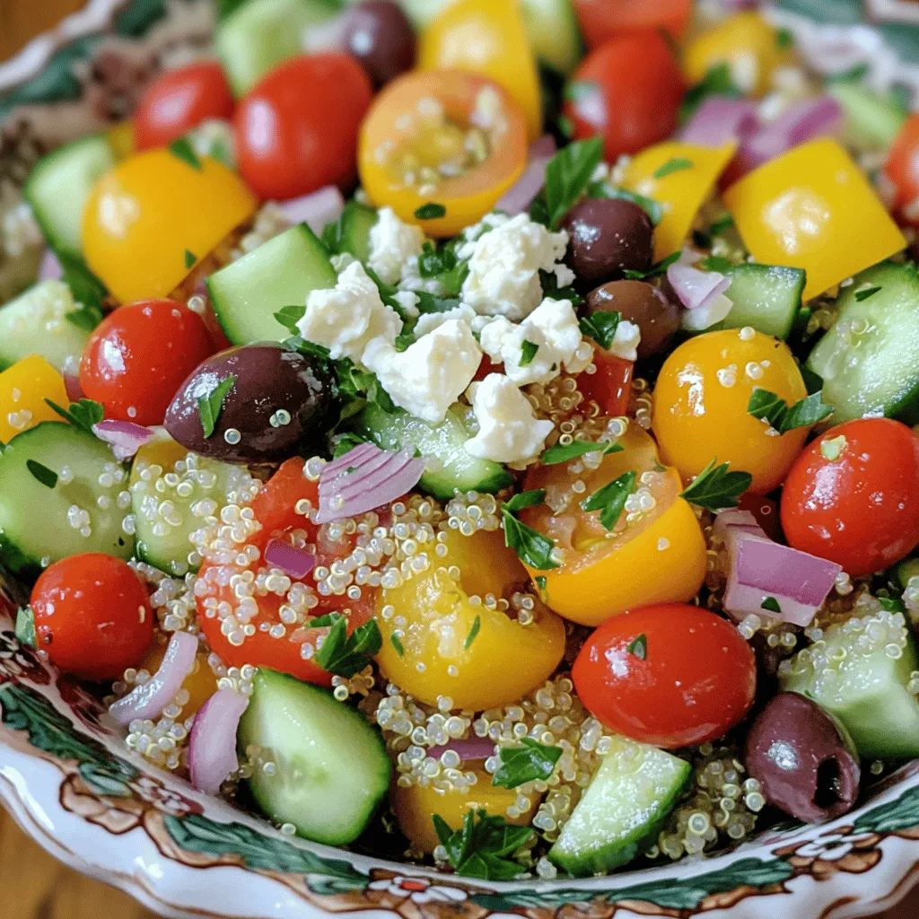 Quinoa Greek Salad Fresh and Flavorful Recipe Today