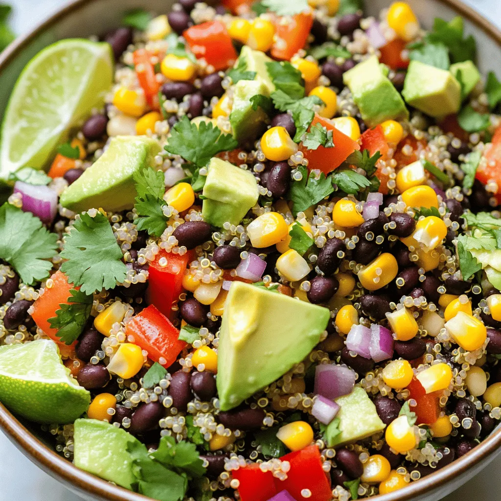 Southwest Quinoa Salad Flavorful Meal for Health