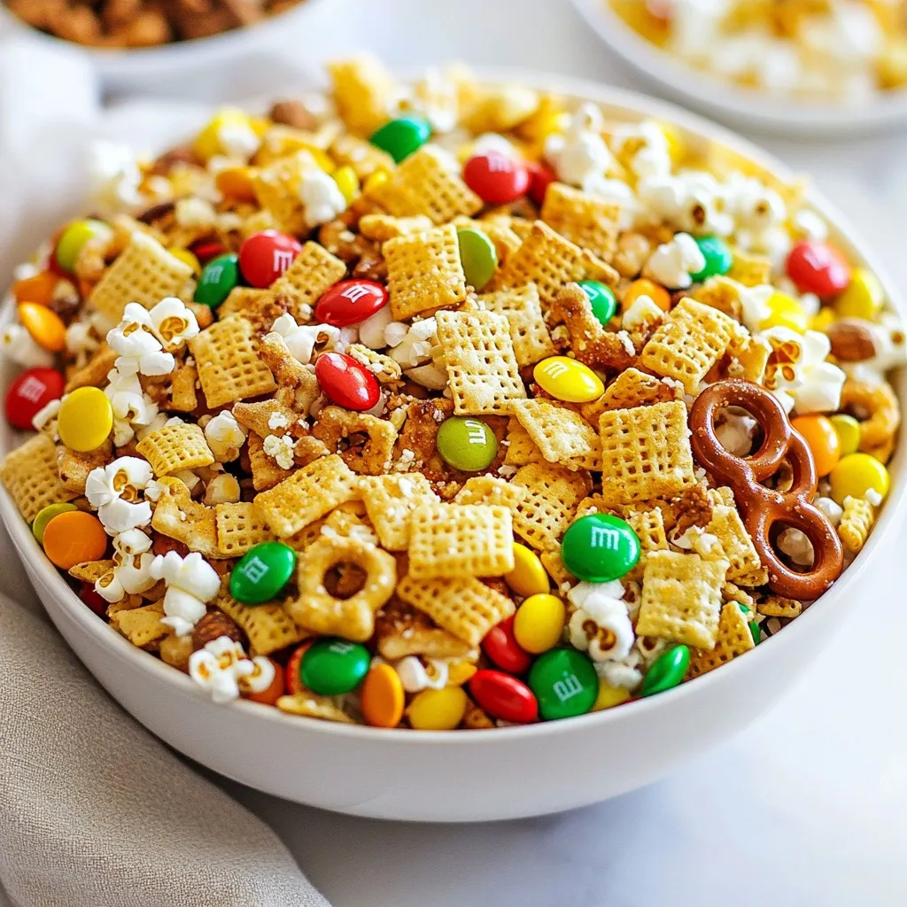 Holiday Chex Mix Delightful Snack for Festive Gatherings