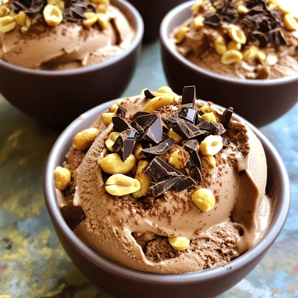 Chocolate Peanut Butter Nice Cream Easy and Tasty Treat
