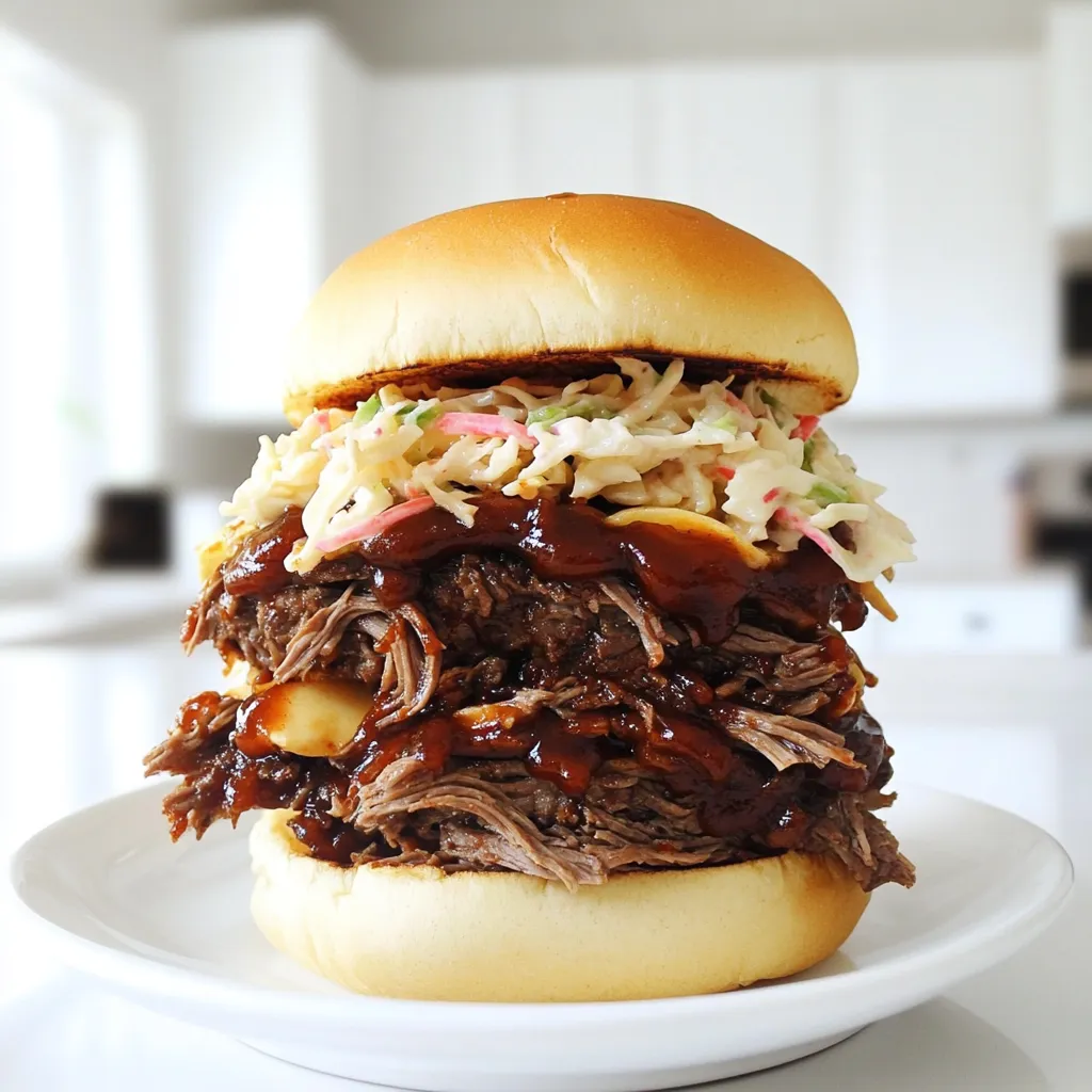 Slow Cooker BBQ Beef Sandwiches Flavorful and Easy