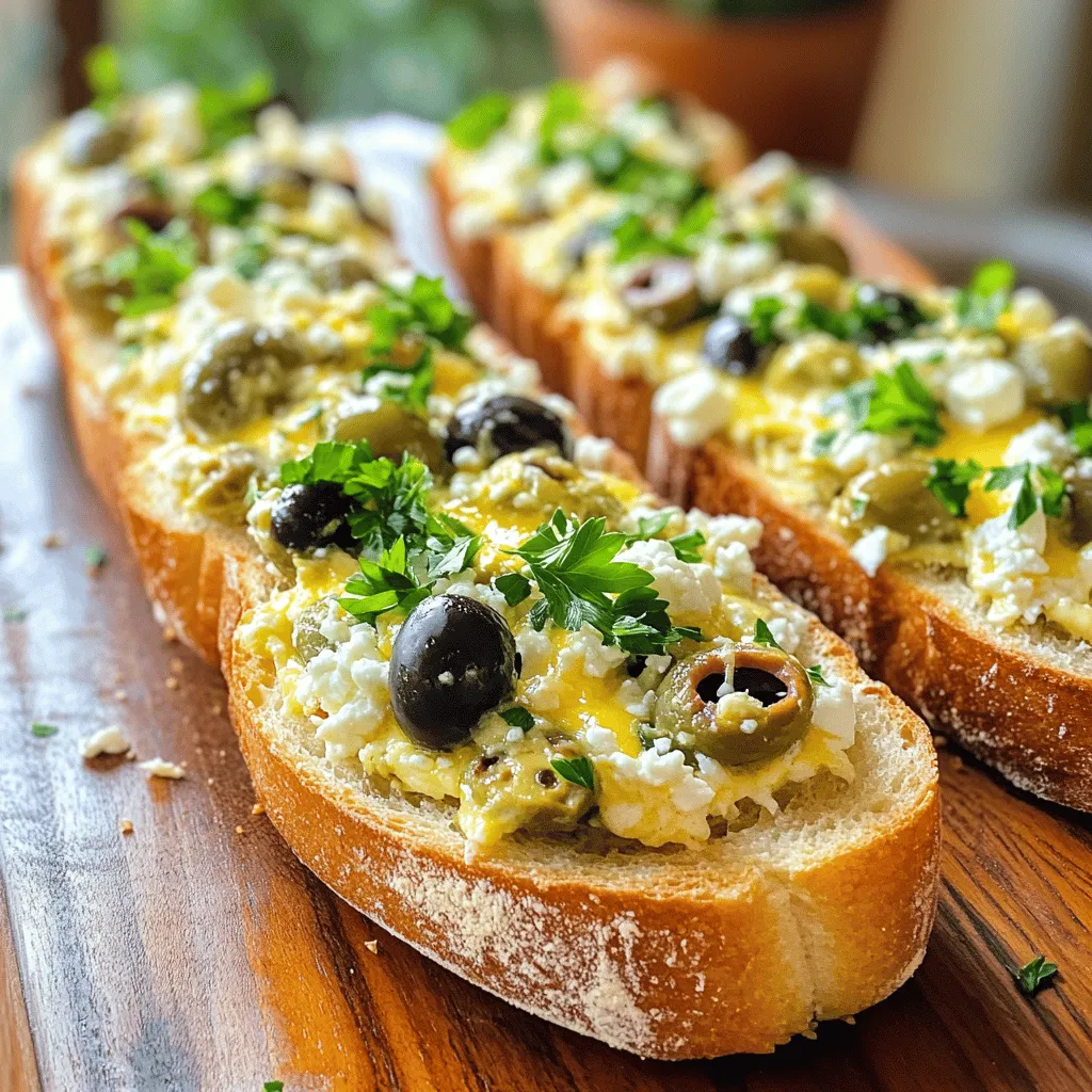Olive Cheese Bread Appetizer Tasty and Simple Dish