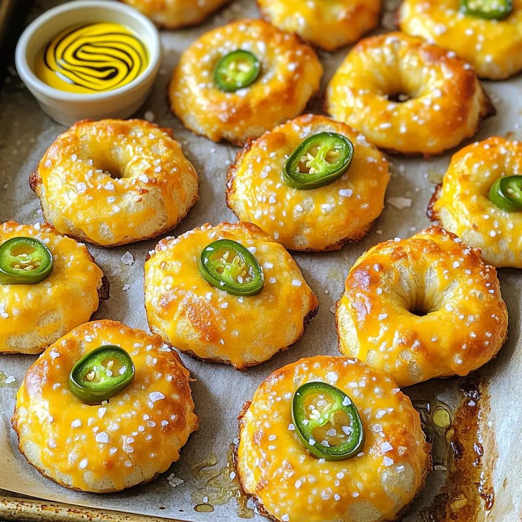 Air Fryer Jalapeño Cheddar Pretzel Bites Delight
