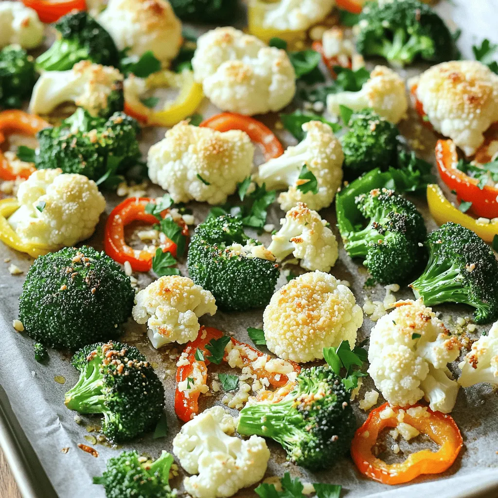 Roasted Garlic Parmesan Veggies Simple and Tasty Dish