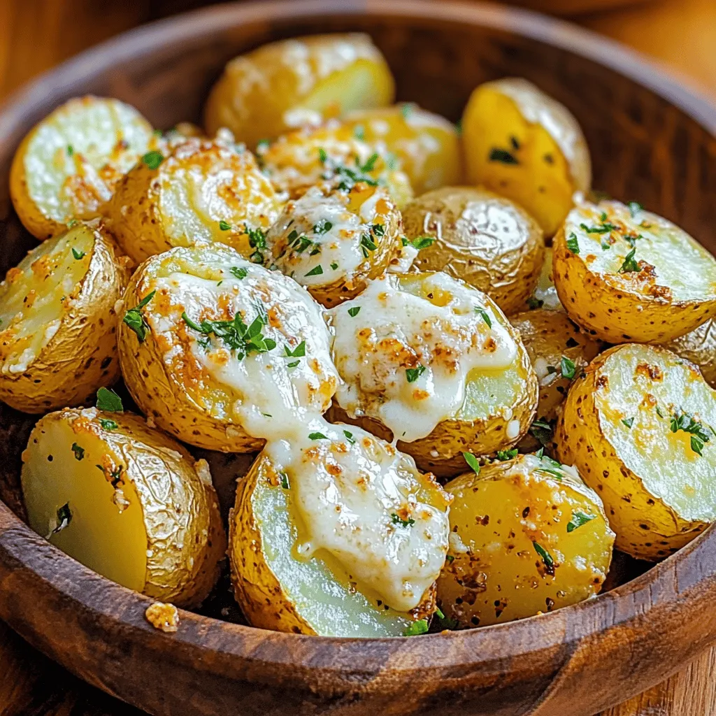 Crispy Garlic Parmesan Potatoes Easy Flavorful Treat