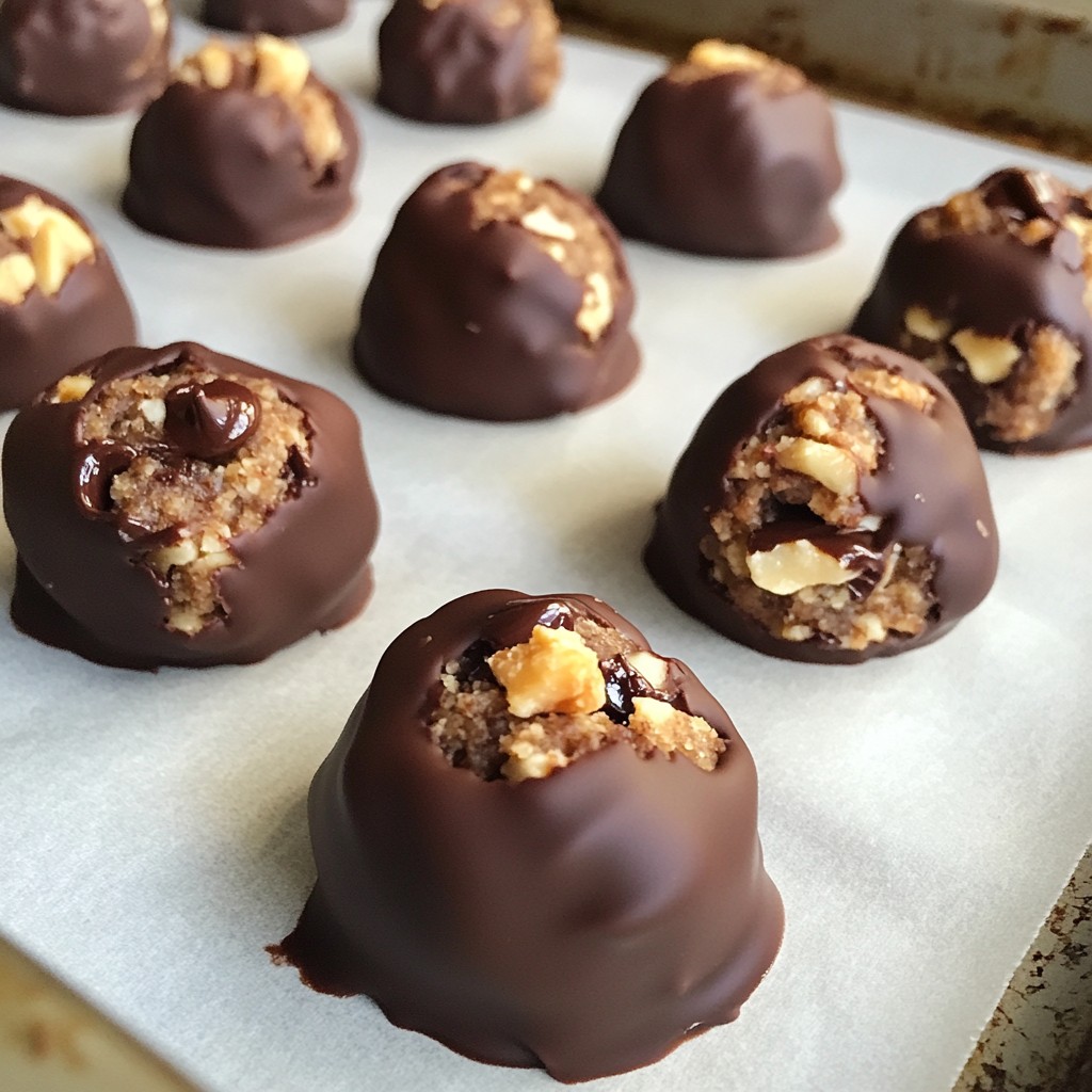 Chocolate Chip Cookie Dough Bites Tasty Snack Idea