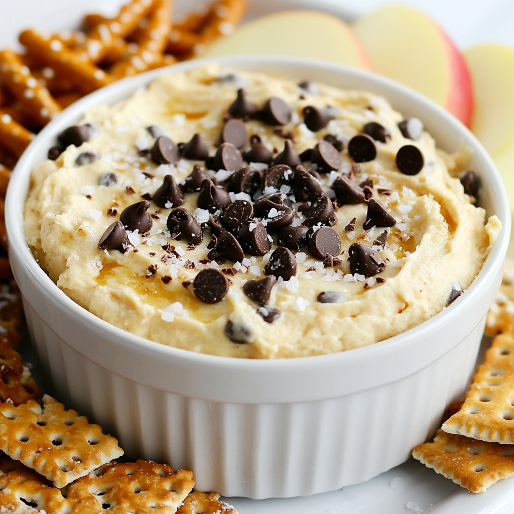Chocolate Chip Cookie Dough Dip Delightful Treat