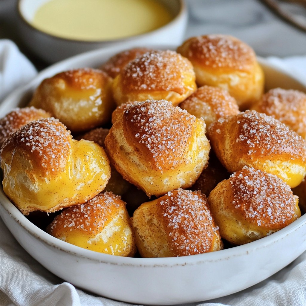 Cinnamon Sugar Pretzel Bites Deliciously Easy Recipe