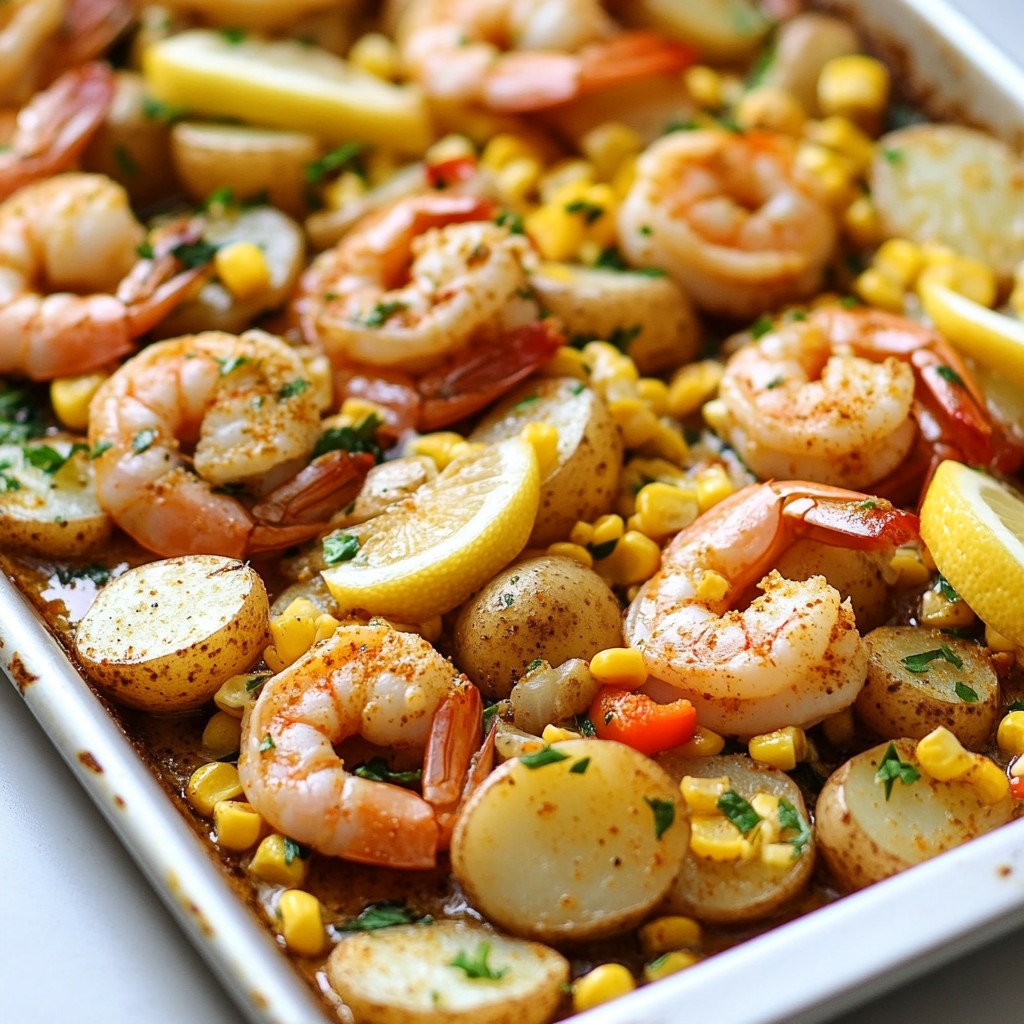 Sheet-Pan Shrimp Boil Flavorful and Easy Recipe