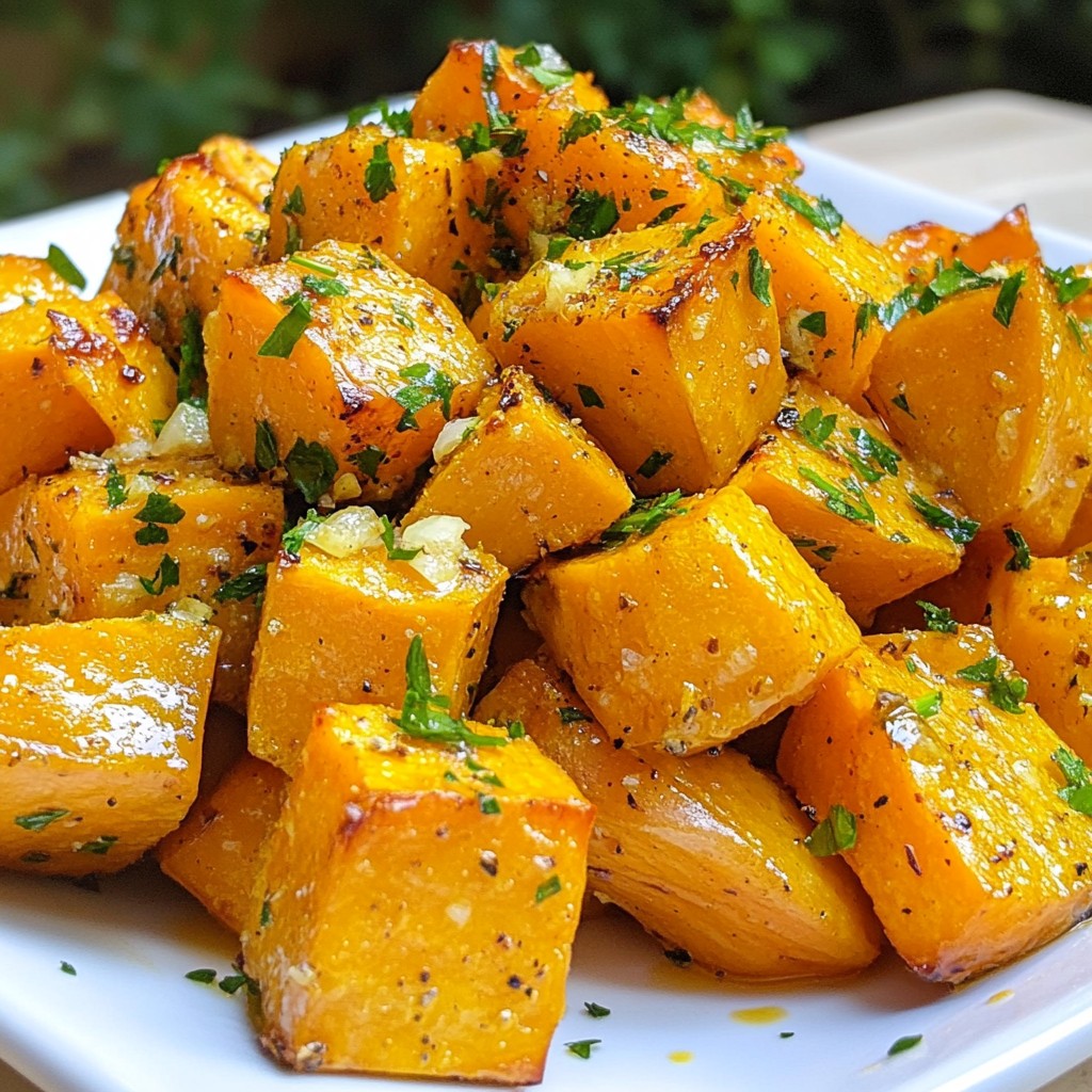 Garlic Herb Roasted Sweet Potatoes Flavorful Delight