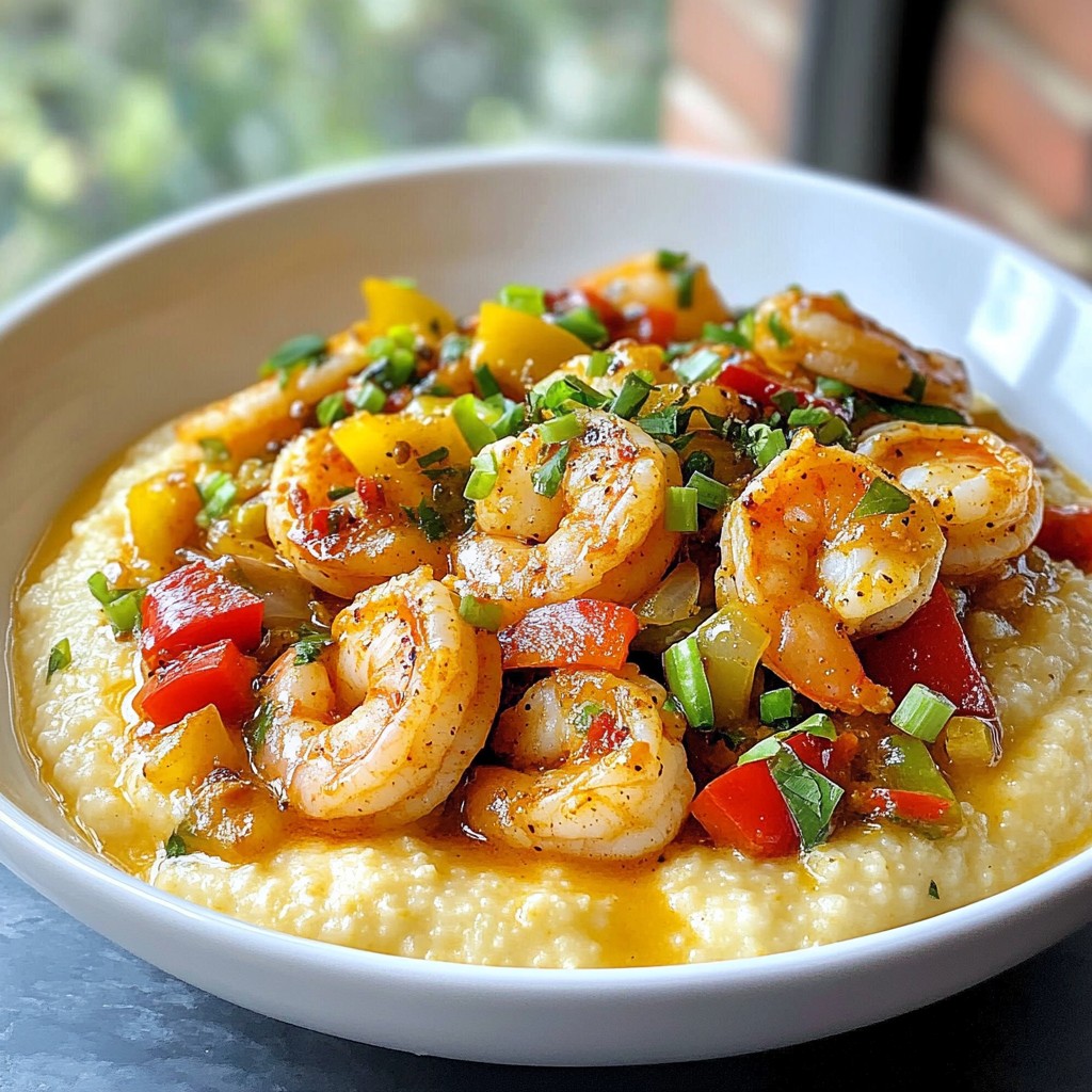 Creamy Cajun Shrimp Grits Tasty and Hearty Meal