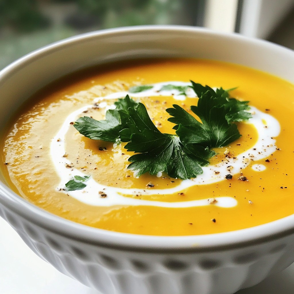 Roasted Butternut Squash Soup Creamy and Comforting
