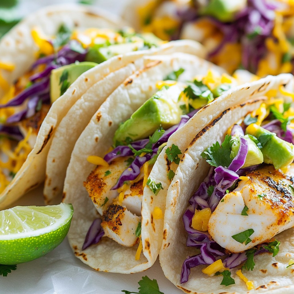Chipotle Lime Fish Tacos Flavorful and Easy Recipe