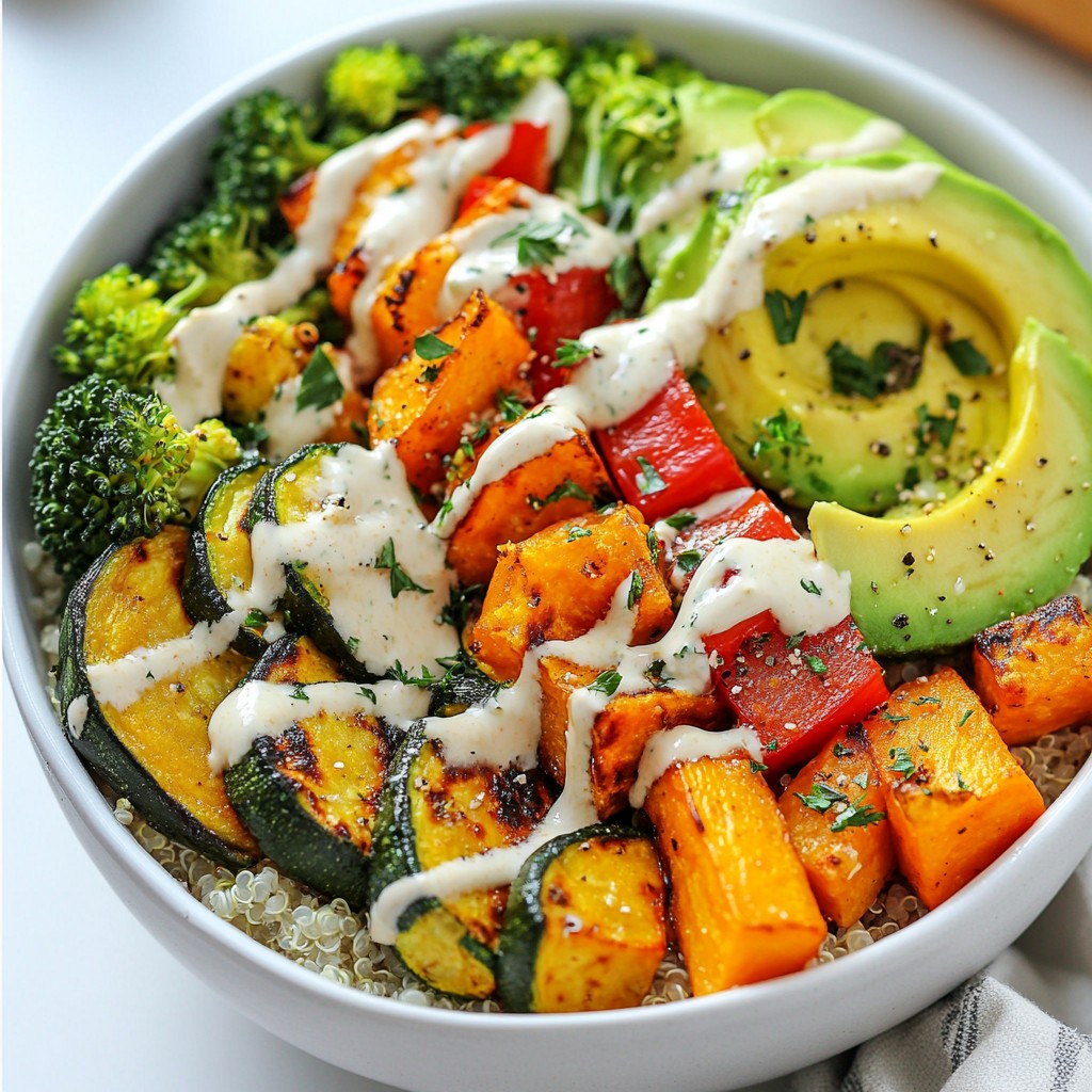 Roasted Veggie Buddha Bowls Flavorful and Nutritious Meal