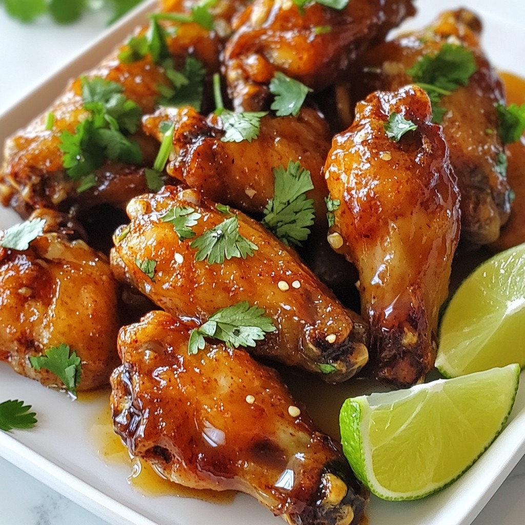Honey Chipotle Chicken Wings Tasty and Easy Recipe