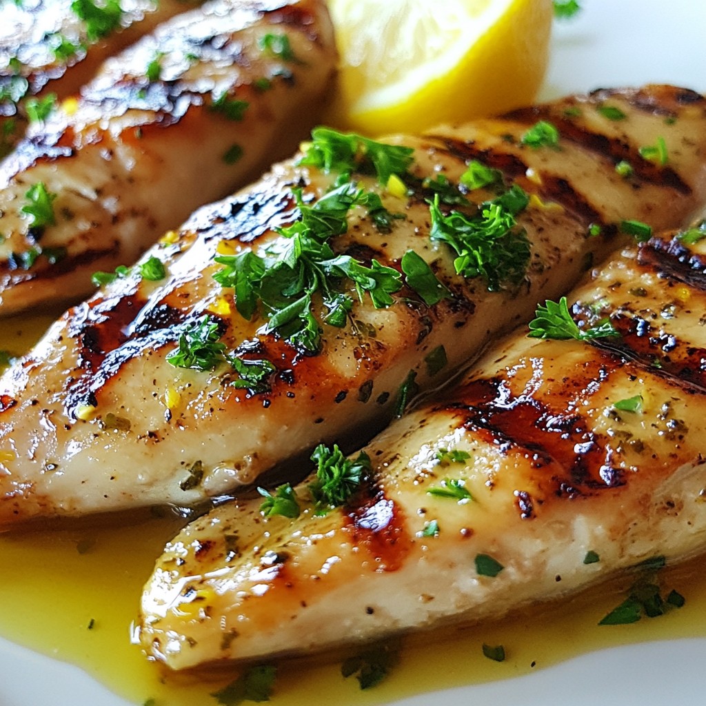 Lemon Herb Grilled Chicken Flavorful and Simple Meal