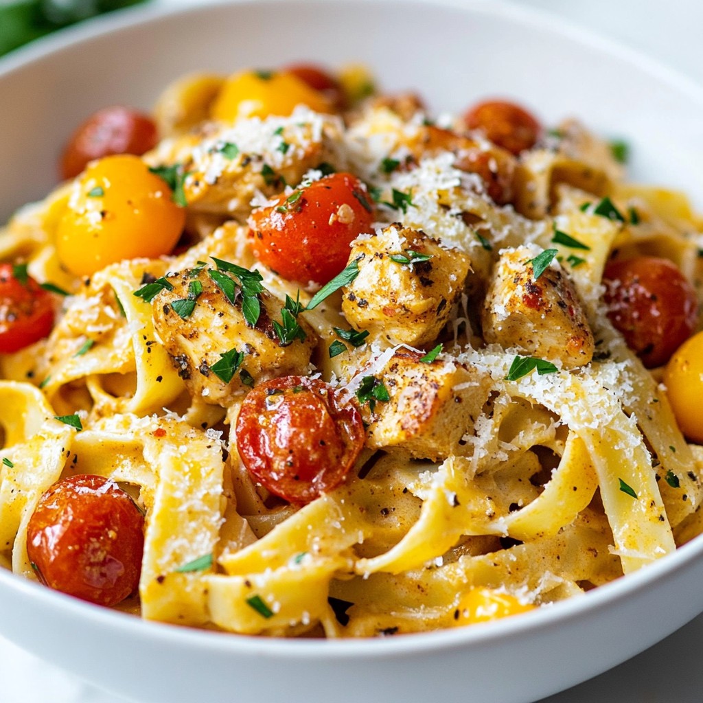 Creamy Cajun Chicken Pasta Delightful and Easy Recipe