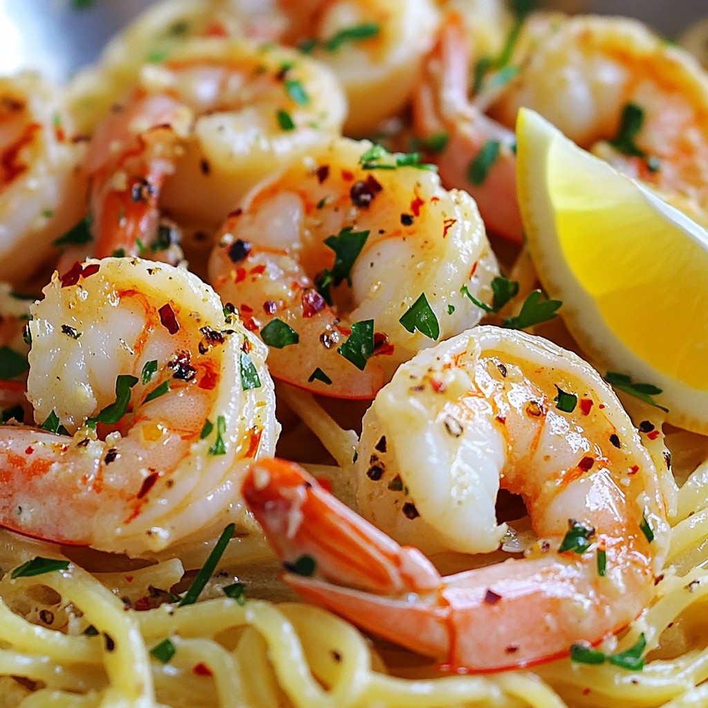 Garlic Butter Shrimp Scampi Quick and Tasty Recipe