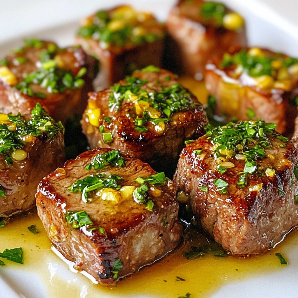 Garlic Butter Steak Bites Savory and Quick Recipe