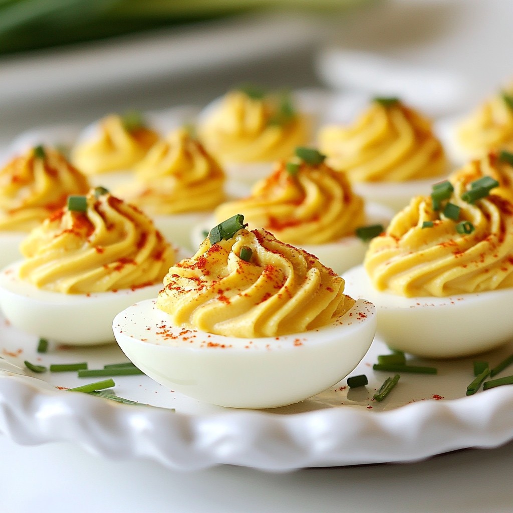 Classic Deviled Eggs Deliciously Simple Recipe Guide