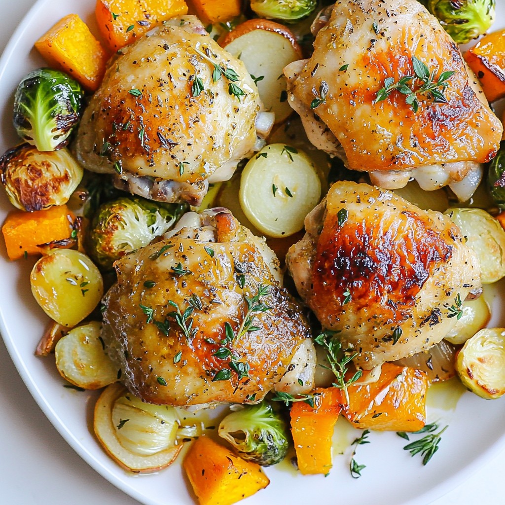 Sheet Pan Harvest Chicken Dinner Easy and Flavorful Meal