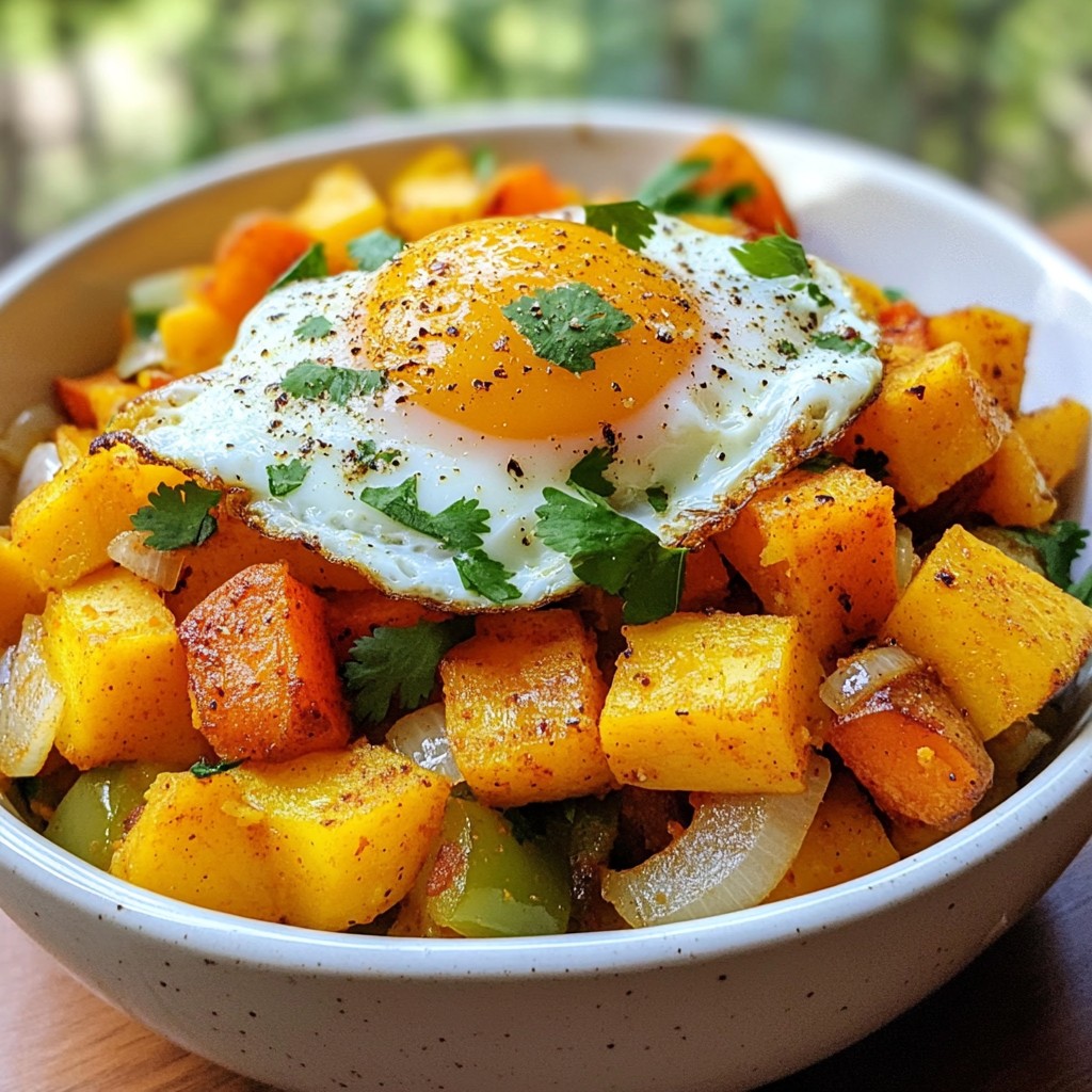 Sweet Potato Breakfast Hash Flavorful and Nutritious Dish