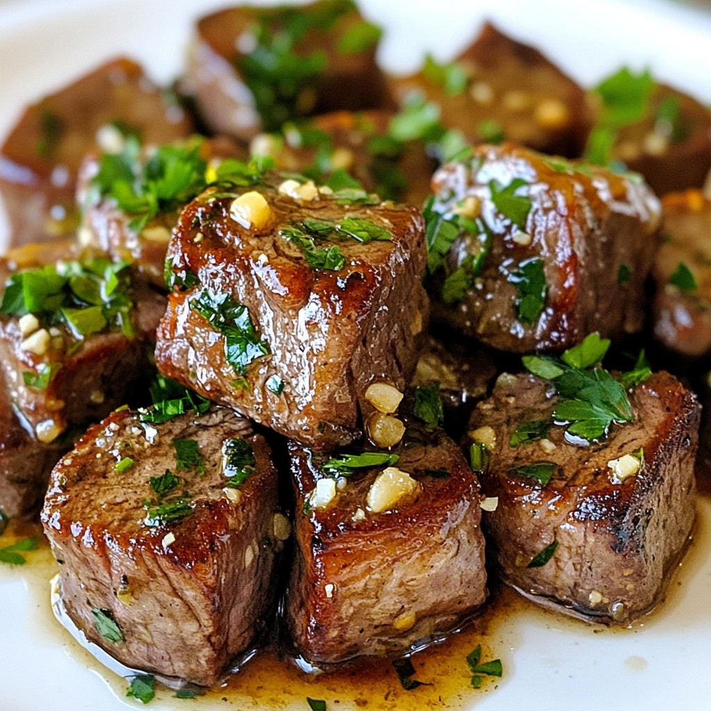 Garlic Butter Steak Bites Flavorful and Easy Recipe