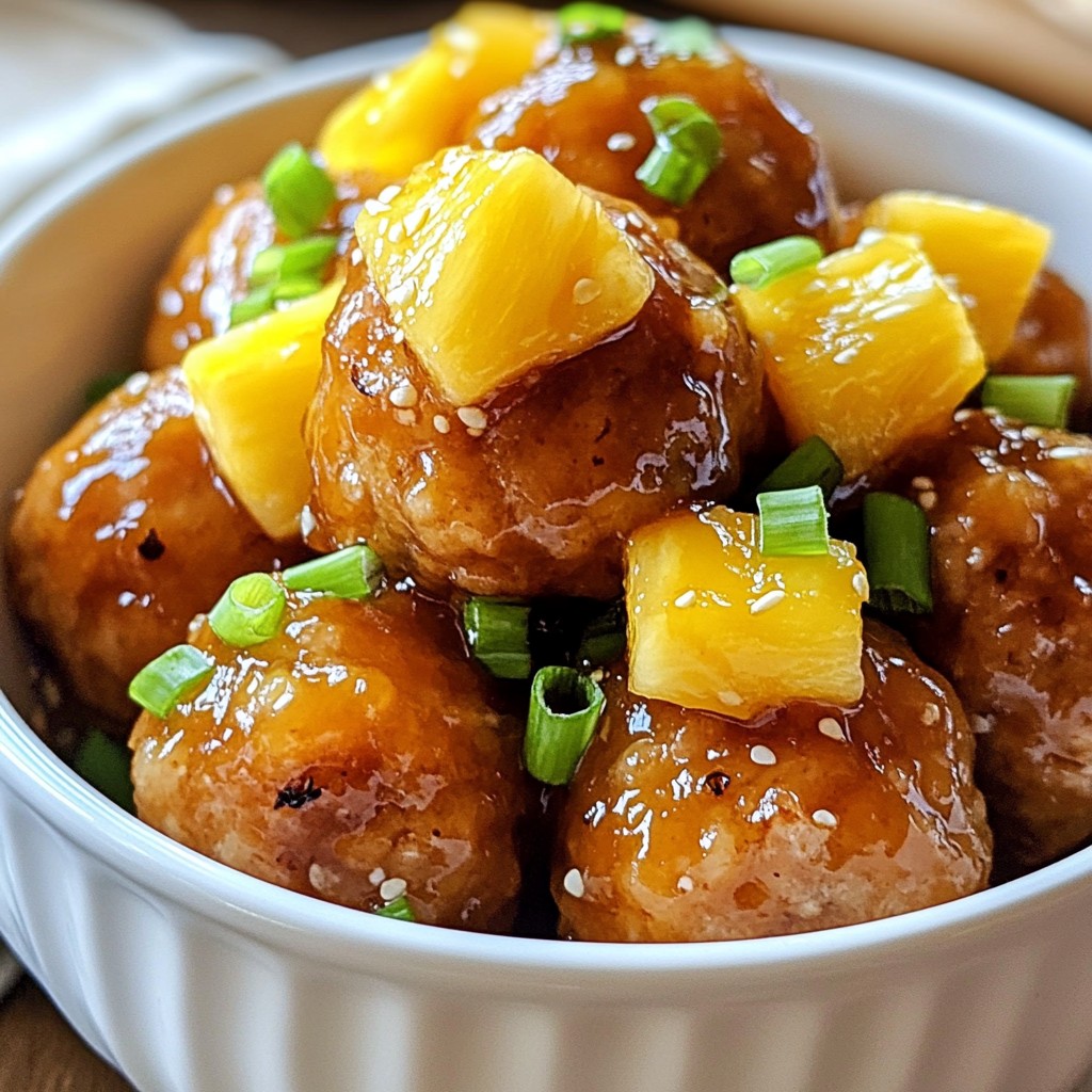 Sweet and Sour Chicken Meatballs Tasty and Simple Recipe