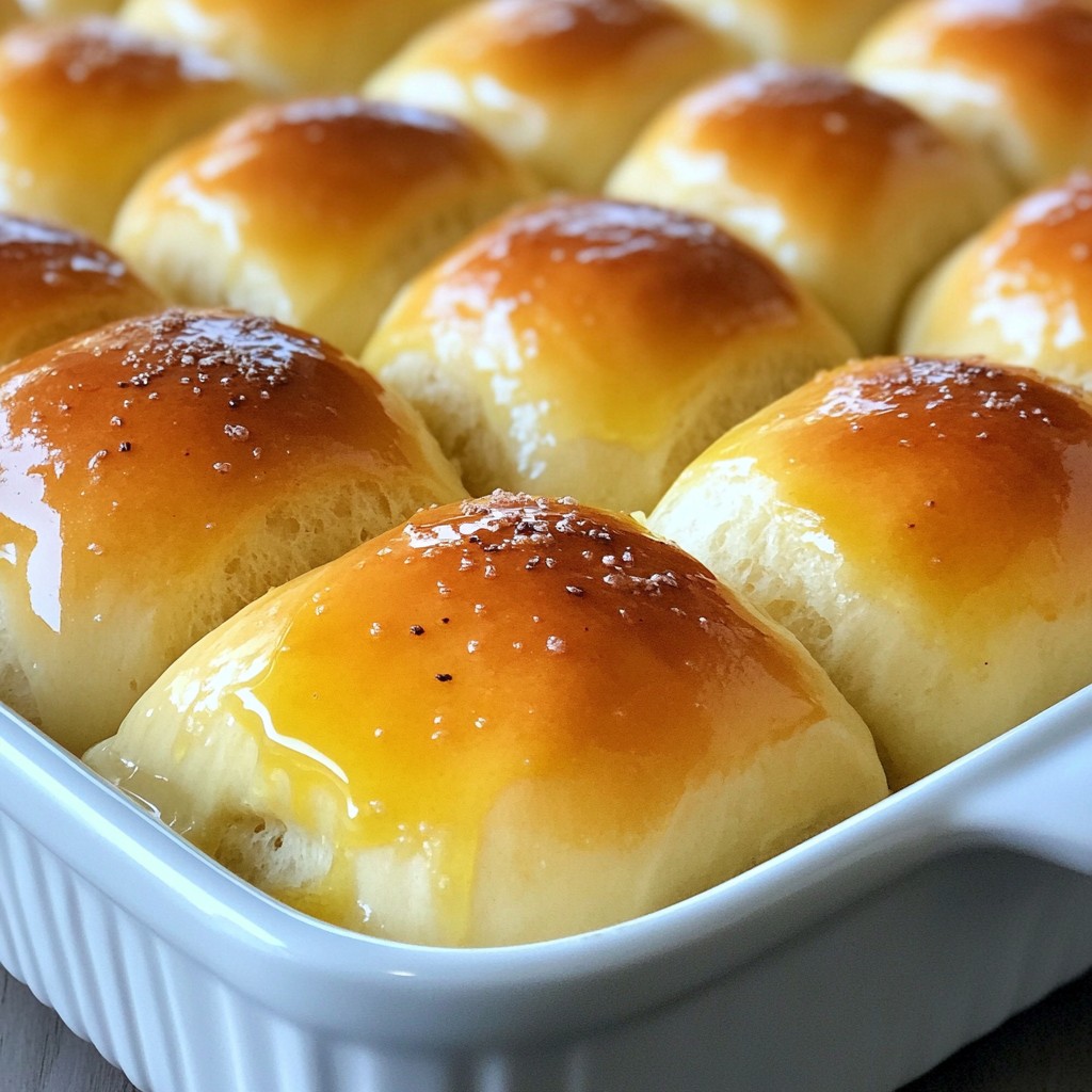 Fluffy Dinner Rolls Soft and Easy Homemade Treat
