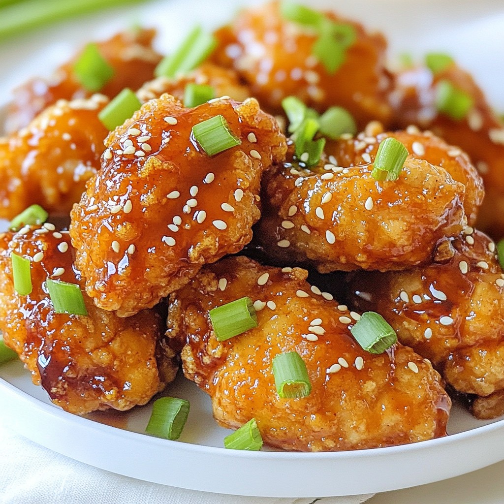 Crispy Honey Sesame Chicken Easy Dinner Recipe