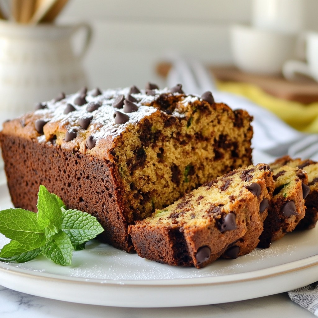 Chocolate Chip Zucchini Bread Irresistible Flavor Treat