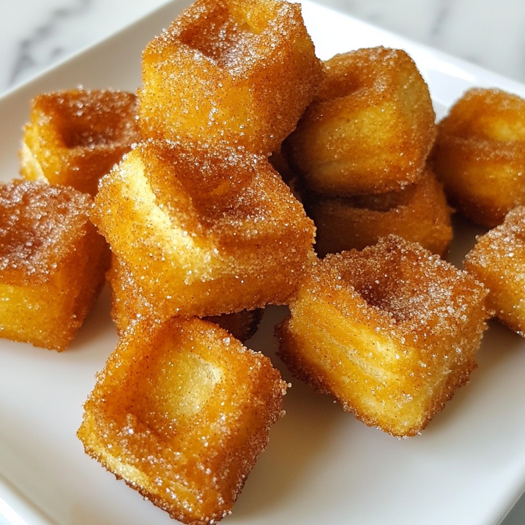 Cinnamon Sugar Churro Bites Easy and Delicious Treat