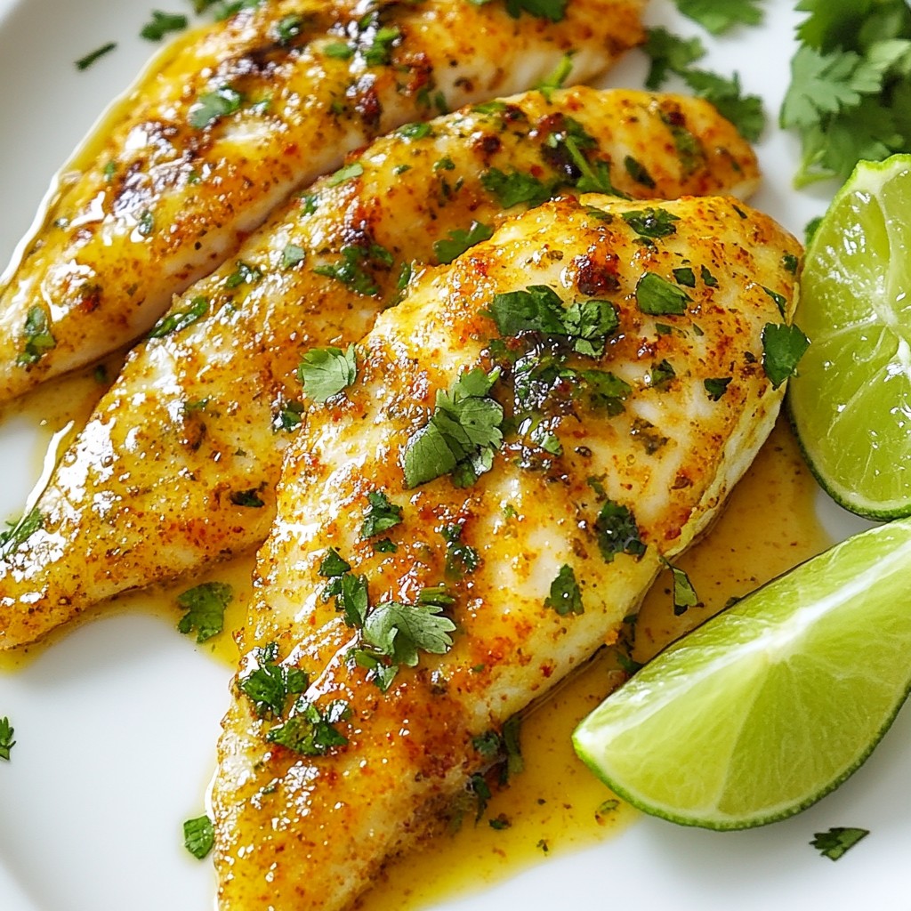 Chili Lime Baked Tilapia Tasty Healthy Meal Guide