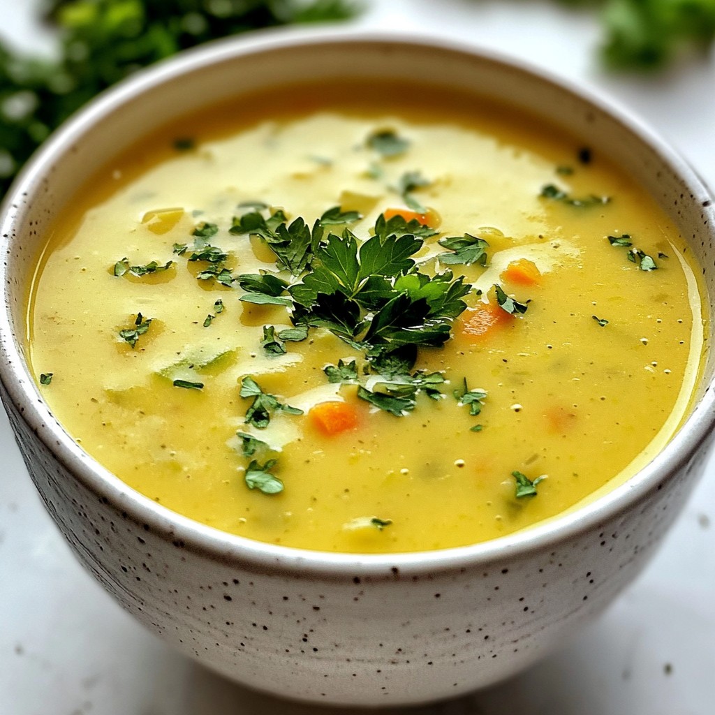 Creamy White Bean Soup Savory and Comforting Bowl