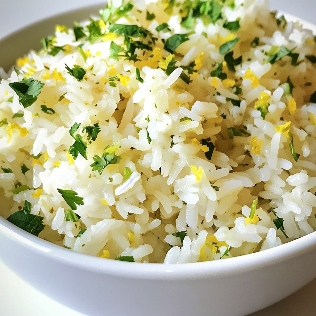 Cilantro Lime Rice Flavorful and Easy Side Dish