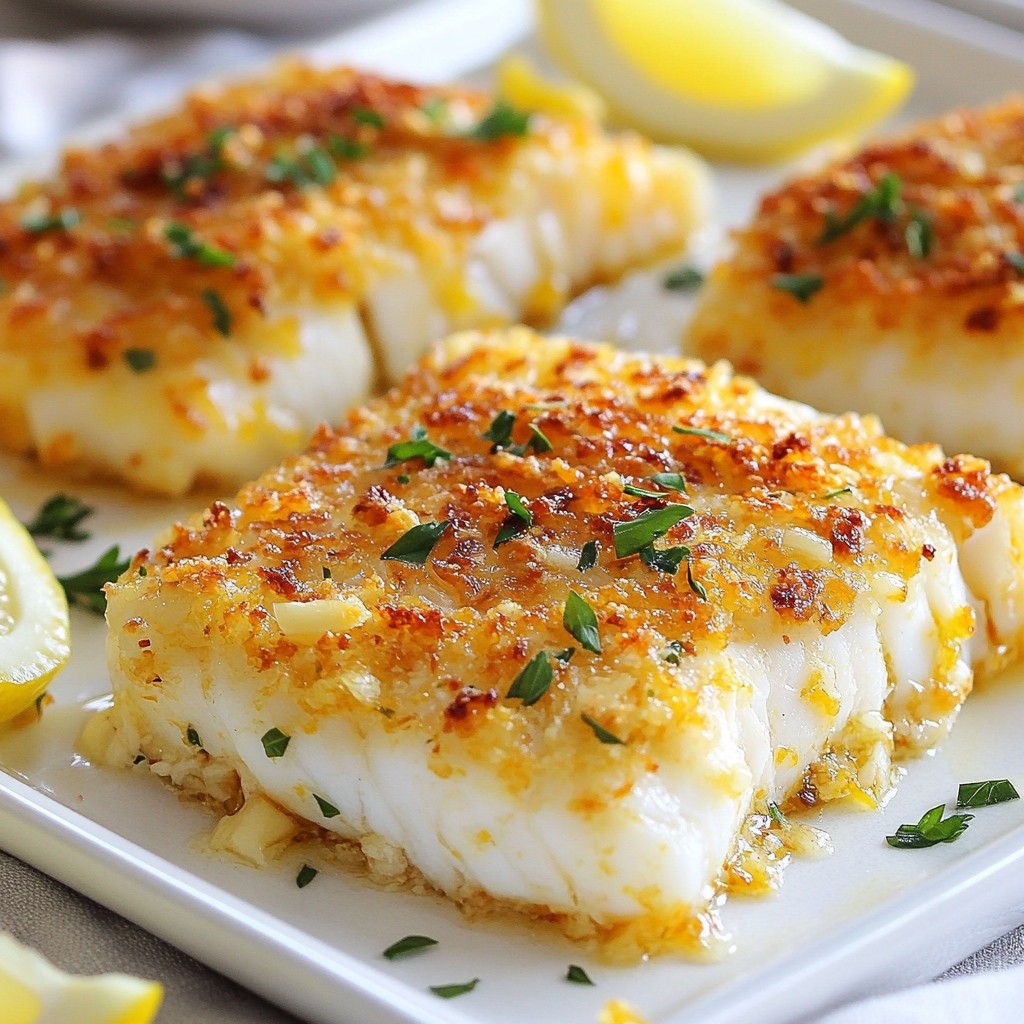 Garlic Parmesan Crusted Cod Simple and Flavorful Meal