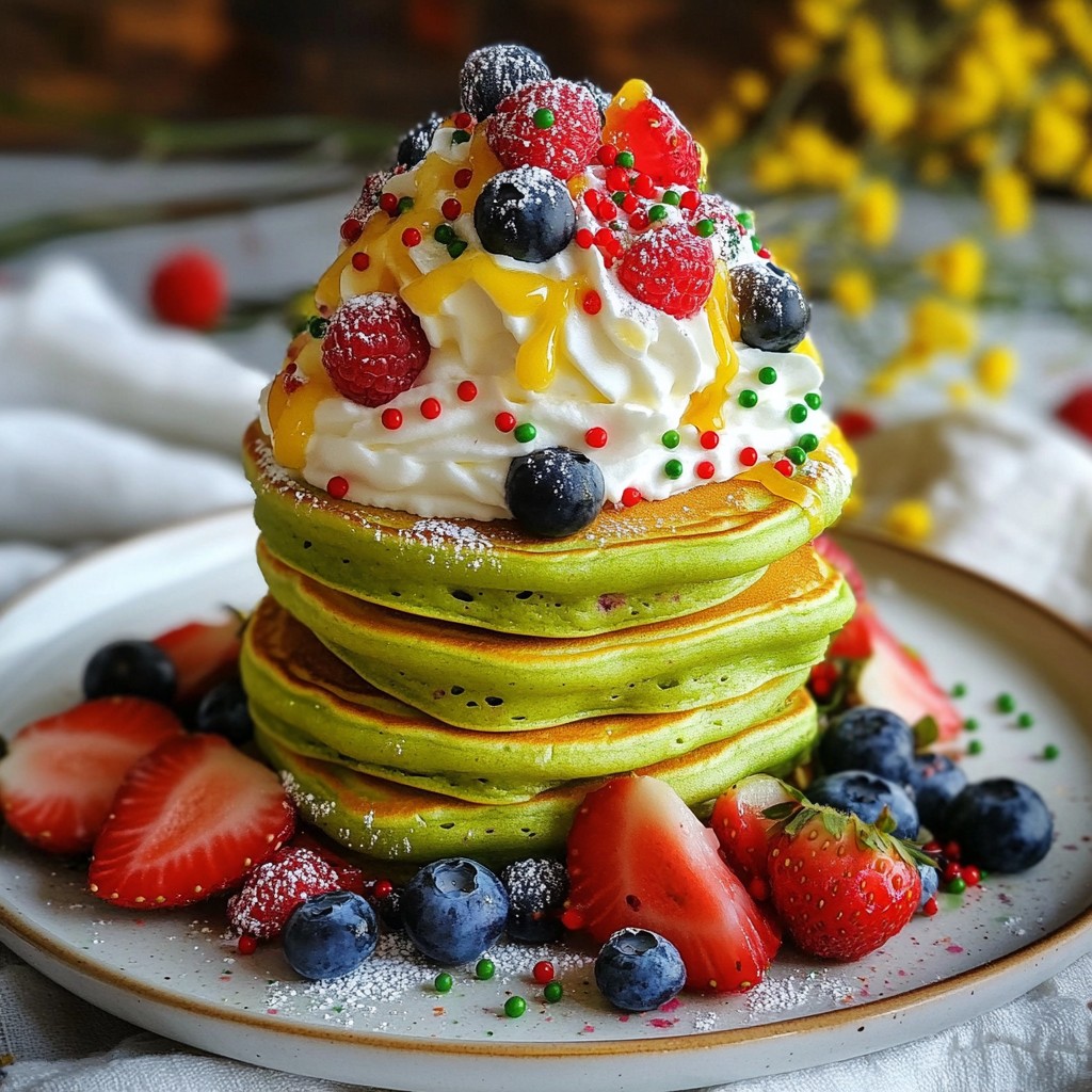 Grinch Pancakes Festive and Fun Holiday Treat