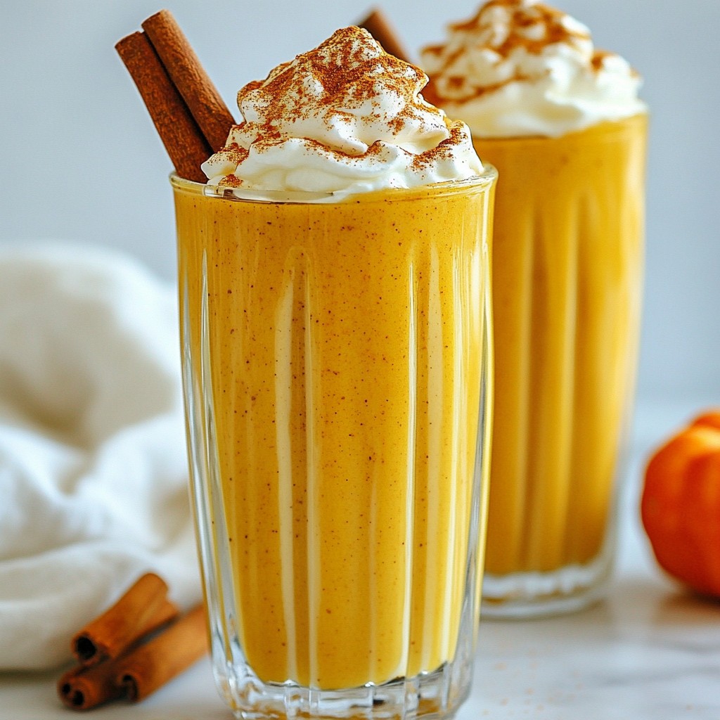 Pumpkin Pie Smoothie Simple and Creamy Recipe