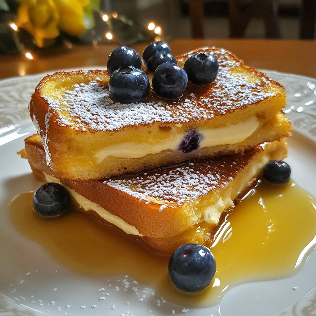 Blueberry Cheesecake French Toast Delicious Recipe