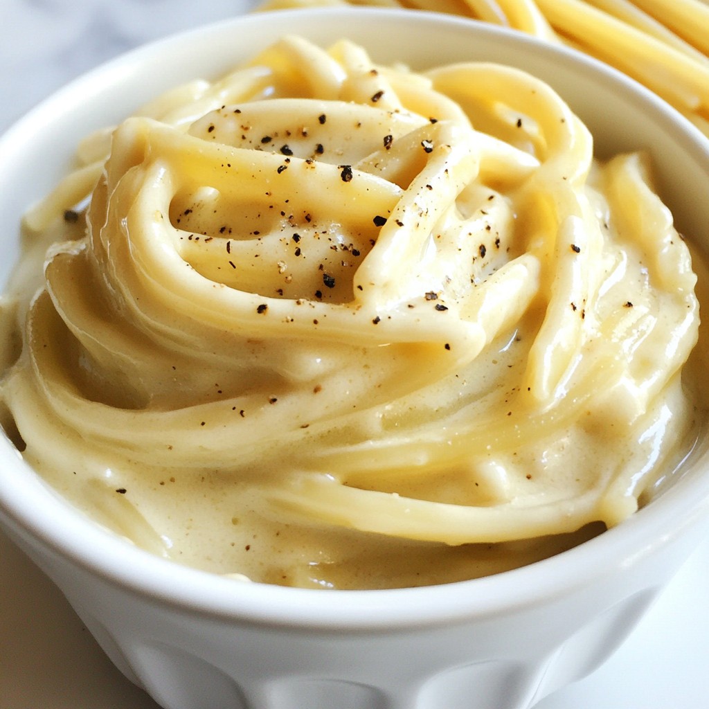 Vegan Cashew Alfredo Sauce Creamy Flavor Delight